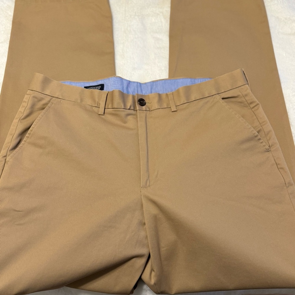 LANDS END Traditional Khaki,38 x34